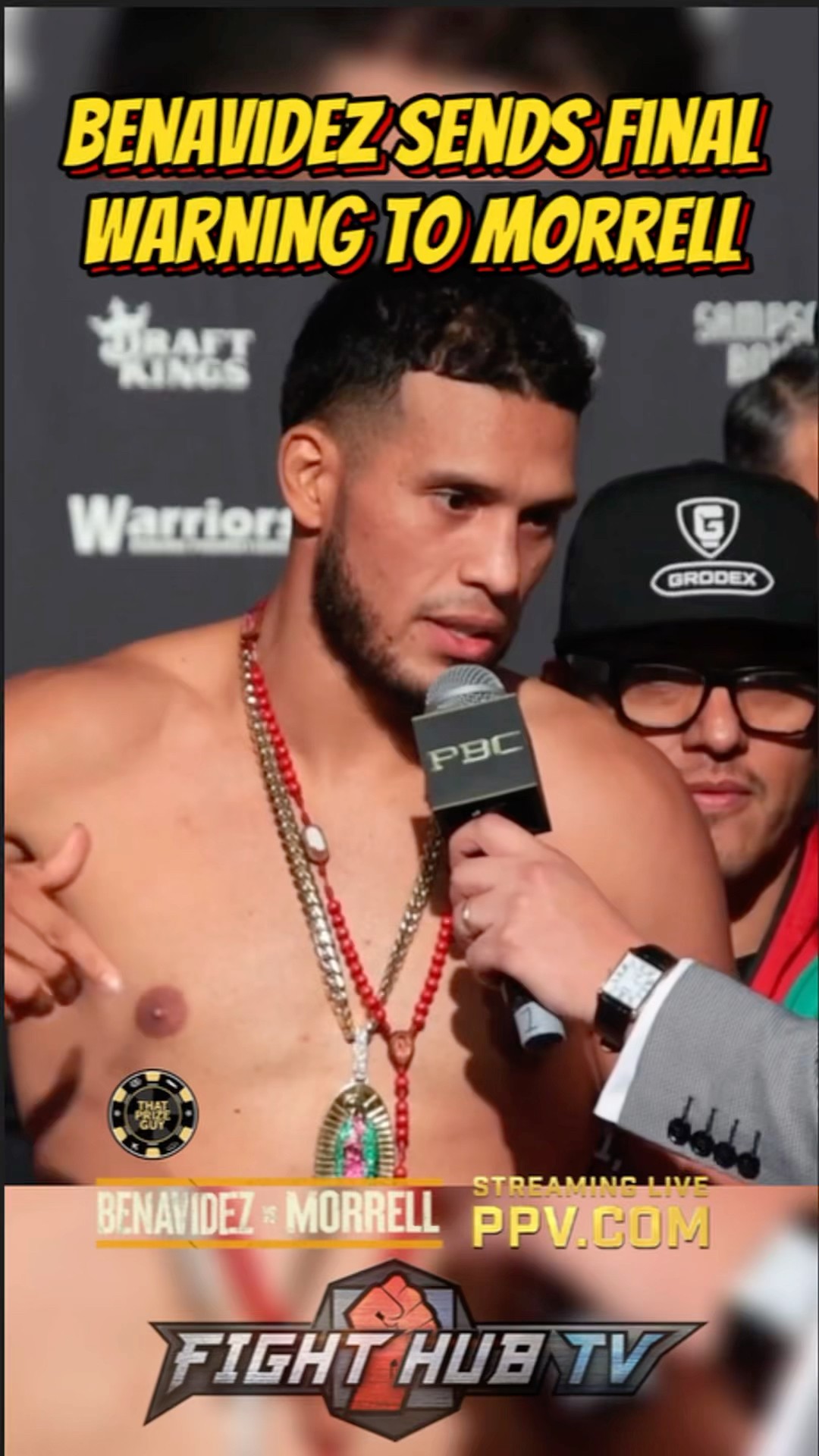 David Benavidez FINAL WORDS before facing Morrell; sends CHILLING WARNING!