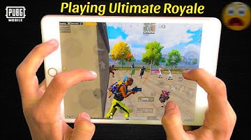ULTIMATE ROYAL 🥶 iPad Mini 5 Performance Test With Handcam 🔥/ iOS 18.3 | PUBG|BGMI