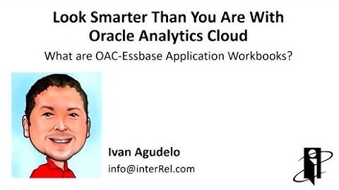 What are OAC-Essbase Application Workbooks?