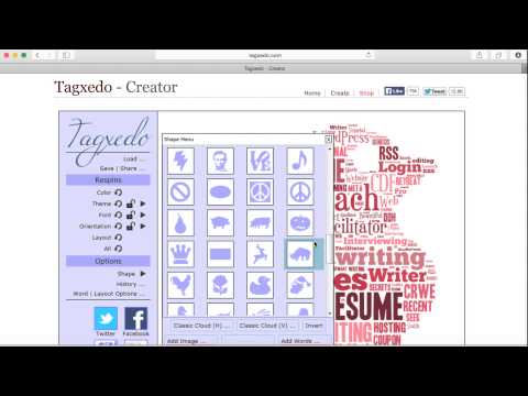Tutorial: tagxedo