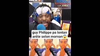 guy Philippe pa lontan arête selon morvan poukisa ou panse yo k aretel #guyphilipe