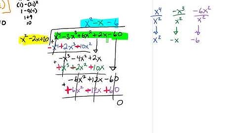 Finding All Zero of a Polynomial Function Given one Zero Video
