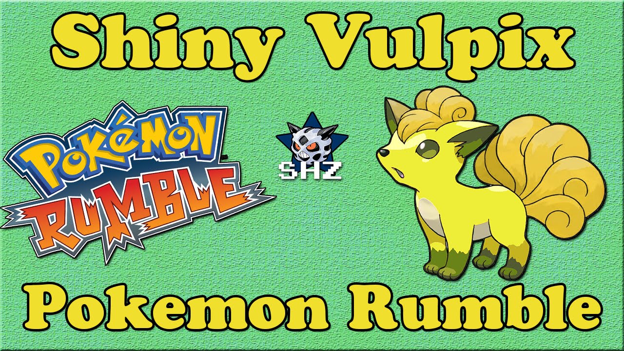 [Live/Twitch highlight] Shiny Vulpix in Pokemon Rumble!! - YouTube