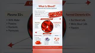 #Blood #HumanBlood #BloodCells #RedBloodCells #WhiteBloodCells #Platelets #Biology #Science #Medic