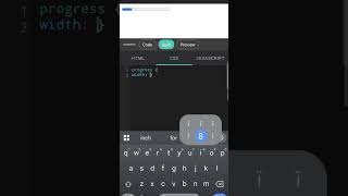how to create progress bars with html. #goviral #coding #html # #htmleditor #htmlprogressbars