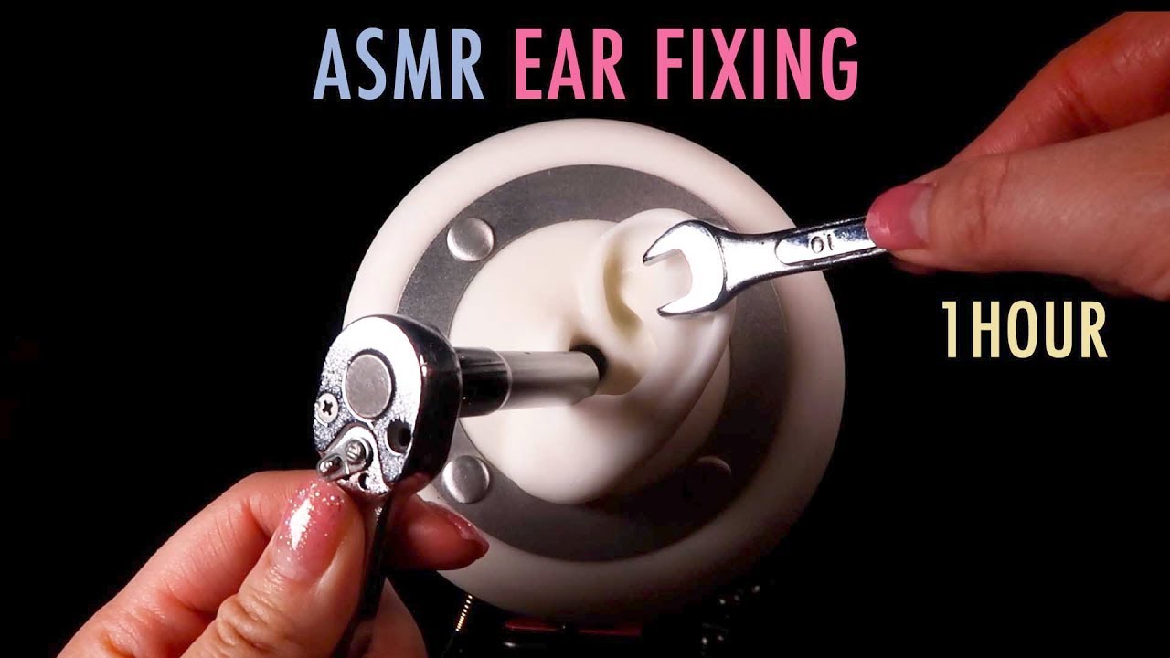 ASMR. Fixing Your Ears🔧Socket wrench, Thermometer,  Spanners (No Talking)