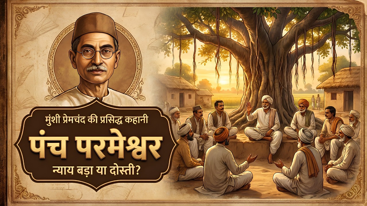 पंच परमेश्वर | न्याय बड़ा या दोस्ती? | मुंशी प्रेमचंद कहानी विश्लेषण