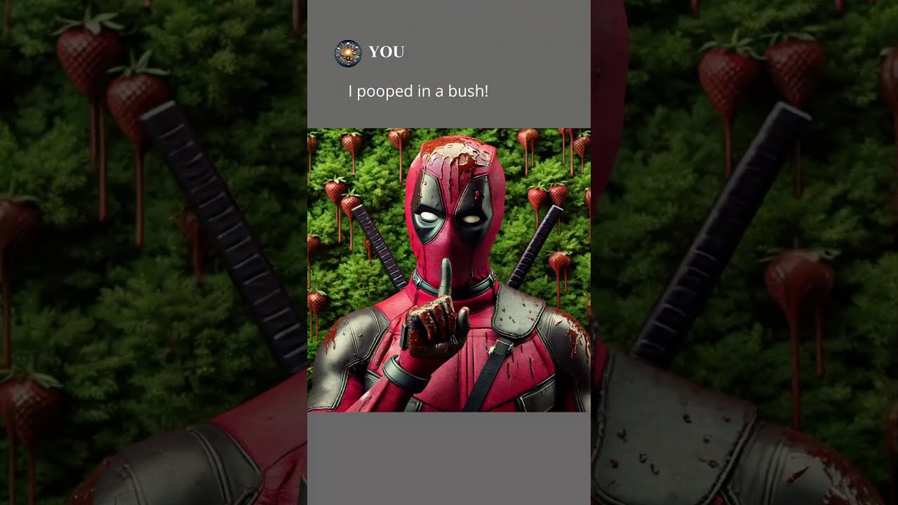 I Was Very Hungry Aigenerated Deadpool