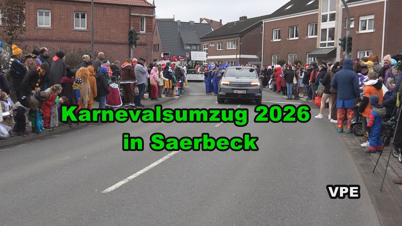 Karnevalsumzug 2026 in Saerbeck
