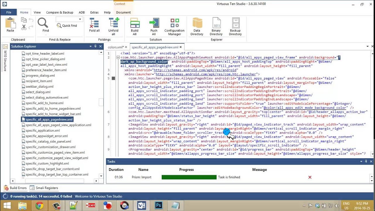 Transparent App Drawer