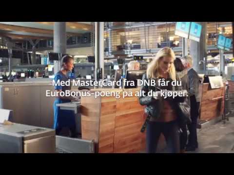 Få Eurobonus-poeng med MasterCard fra DNB