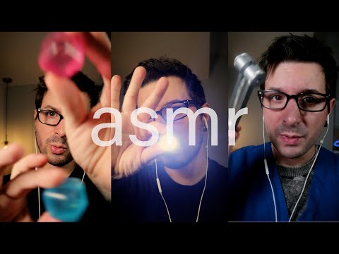 ASMR para DORMIR en 1 MINUTO (test médico, rápido, visual,)