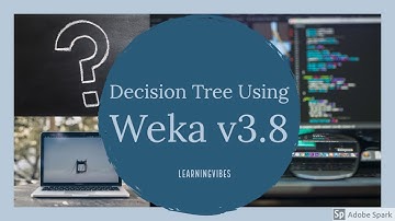 DATA MINING || DECISION TREE USING WEKA v3.8 || LearningVibes