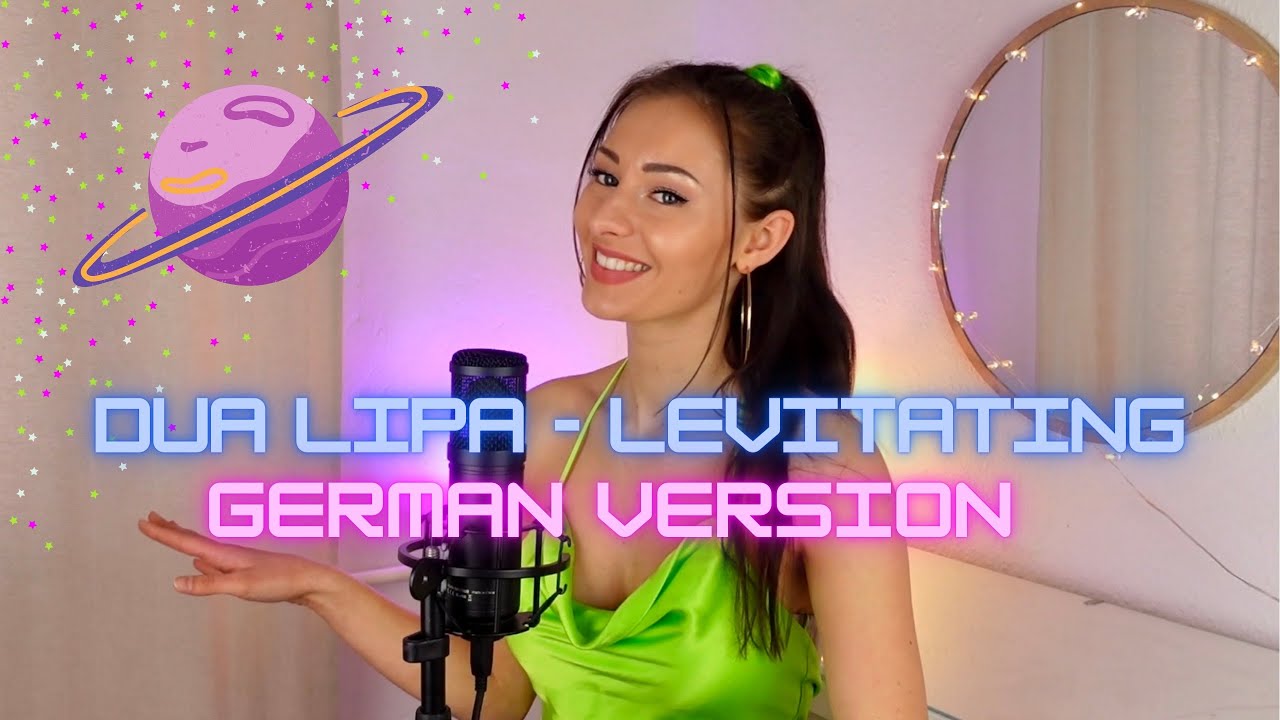 Dua Lipa - Levitating auf DEUTSCH *ich rappe* 😳🎶| Jamie Roseanne Cover
