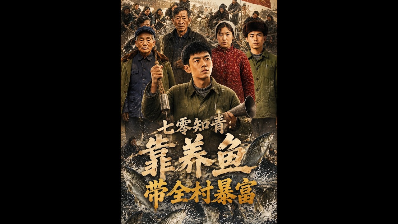 【一口气看完】《七零知青：靠养鱼带全村暴富》#短剧 #AI短剧 #逆袭 #drama #爽剧 #鲨鱼先生