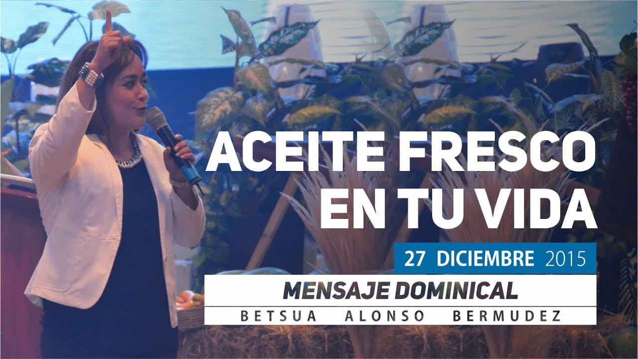 Aceite fresco en tu vida - Betsua Alonso
