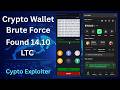 Crypto wallet Seed phrase checker and brute force