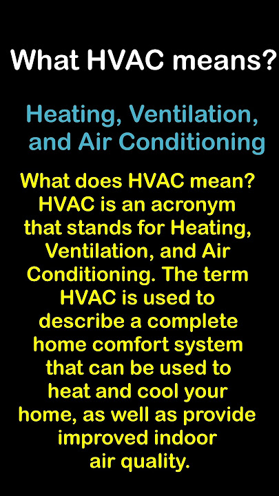 Hvac Rentals
