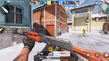 Alpha Ace Gameplay #2 - CSGO Mobile Clone Game - The Origin Mission / Global Offensive Mobile FPS