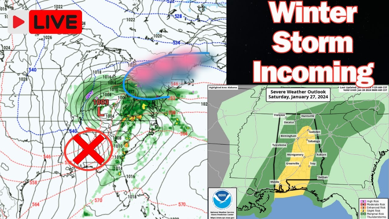 LIVE East Coast Winter Storm Breakdown A Look at the Lopsided Weather