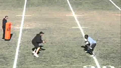Richard Koonce - Linebacker Workout