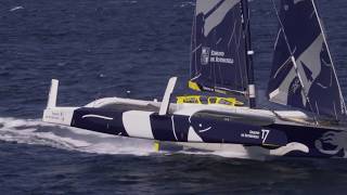 ROUTE DU RHUM 2018 |  ⛵ Gitana 17 le voilier volant  BRETAGNE Télé