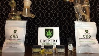 99% CBD Crystals, Edibles And 5 Strains In 1 Dab From Empire Extracts