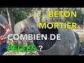 Savoir compter ses pelles pour faire un bton ou un mortier  14 maonnerie