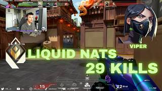 NATS | TEAM LIQUID | VIPER on SPLIT - VALORANT RANKED VOD