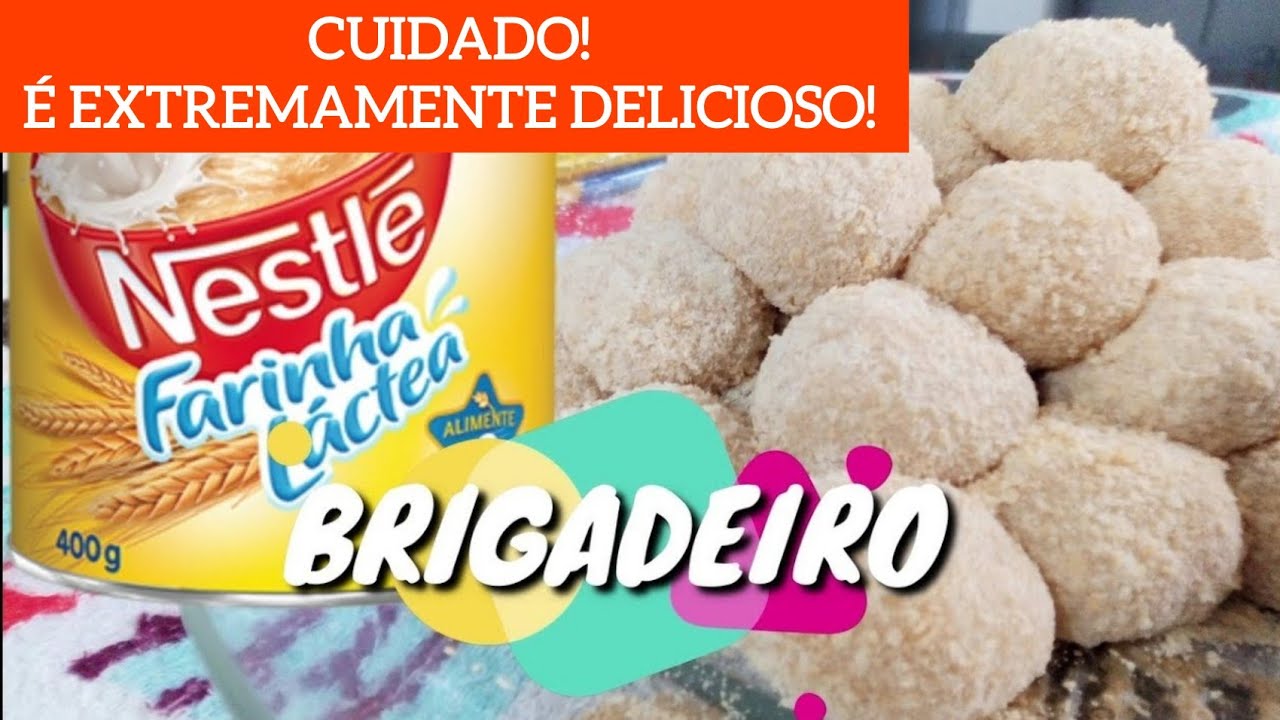 COMO FAZER BRIGADEIRO DE FARINHA LÁCTEA SIMPLES E FÁCIL OPERAÇÃO COZINHA YouTube COMO FAZER BRIGADEIRO DE FARINHA LÁCTEA SIMPLES E FÁCIL OPERAÇÃO COZINHA YouTube