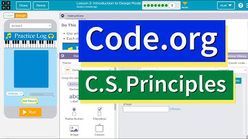 Code.org Lesson 2.7 Introduction to Design Mode | Tutorial with Answers | Unit 3 CS Principles