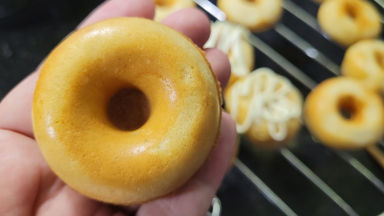 Testando receita de mini Donuts Salgado