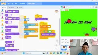 Scratch tutorial catching fruit - Muhammad Noah .A.Y | Part 2