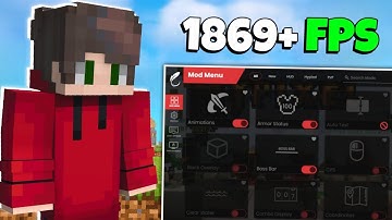 I Installed 100+ FPS Boost Mods In My PojavLauncher🤯 | (1.20.1)