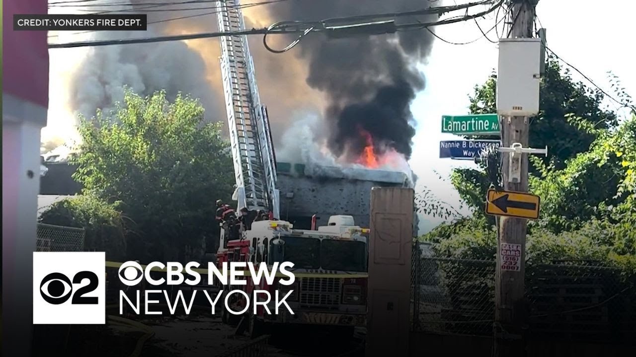 Crews battle 2nd chemical fire at Yonkers warehouse in just over 2 ...