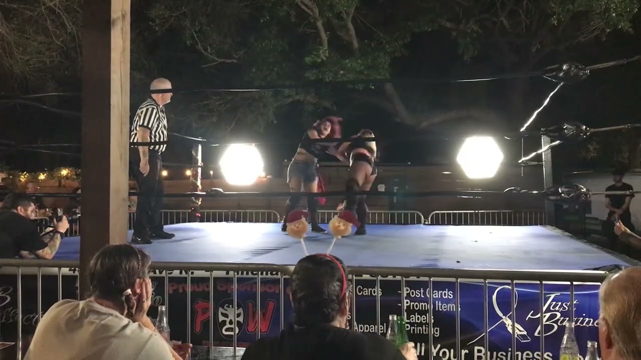 POW Jingle Brawl Rock Roscoe Rumble 2 POW Women’s Championship Match: Lexii Gomez vs Katalina Perez