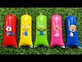 Pororo Beemain Air Warna Warni Bersama Poby, Patty, Loopy, Edy, seposbob, gery, petrik, mr crebs