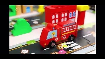 Tooky Toy City Road Puzzle Playmat   21 Pcs