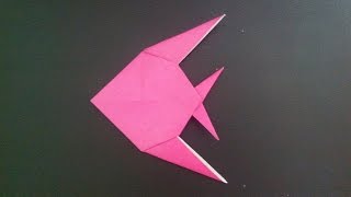 Оригами рыба скалярия, origami Fishhttps scalars Оригами рыба скалярия, origami Fishhttps scalars