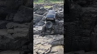 Can the Blackout Ascent Handle this Southeastern Washington Beach #shorts #rctruck #rccrawler #rc4x4