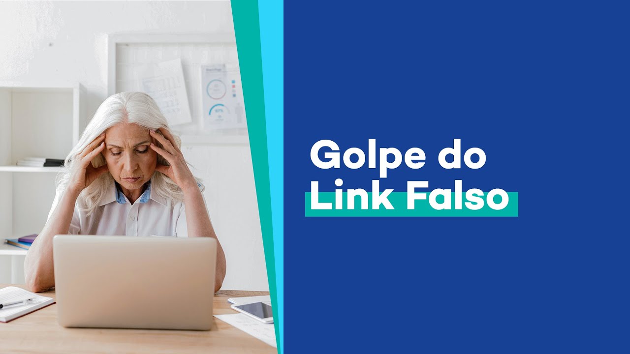 Golpe do link falso