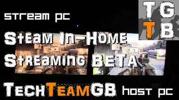 Steam In-Home Streaming Beta Preview and Showcase!