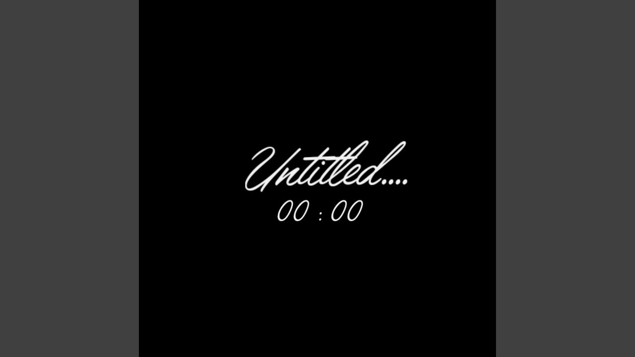 YouTube에서 Untitled 보기 YouTube에서 Untitled 보기