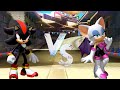 Team Sonic Racing : Shadow Vs Rouge - (Very Hard) Racing Gameplay