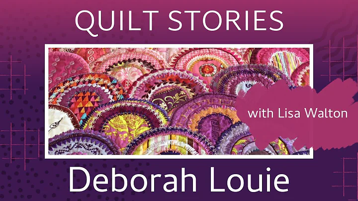 QUILT STORIES - Deborah Louie shows Lisa Walton al...
