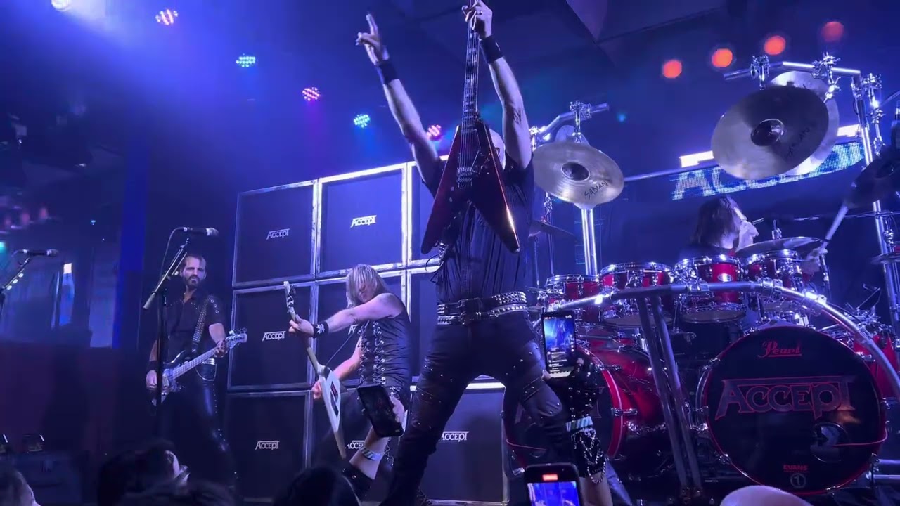 Accept-  Metal Heart intro (Live) Culture Room - Nov 29 2025