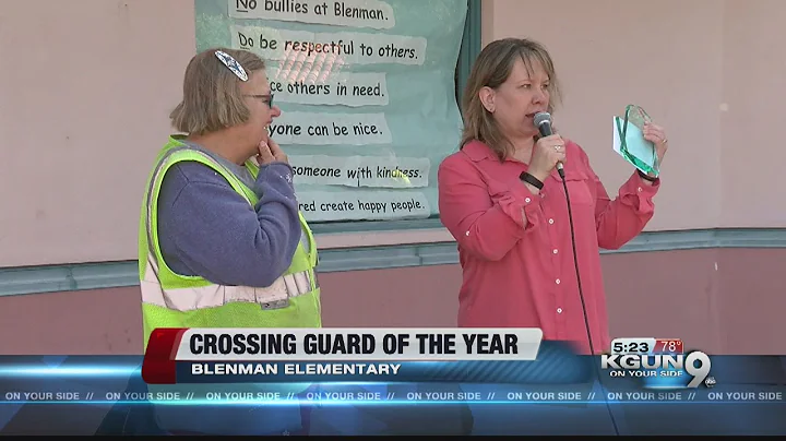 Crossing guard of the year named in Pima County