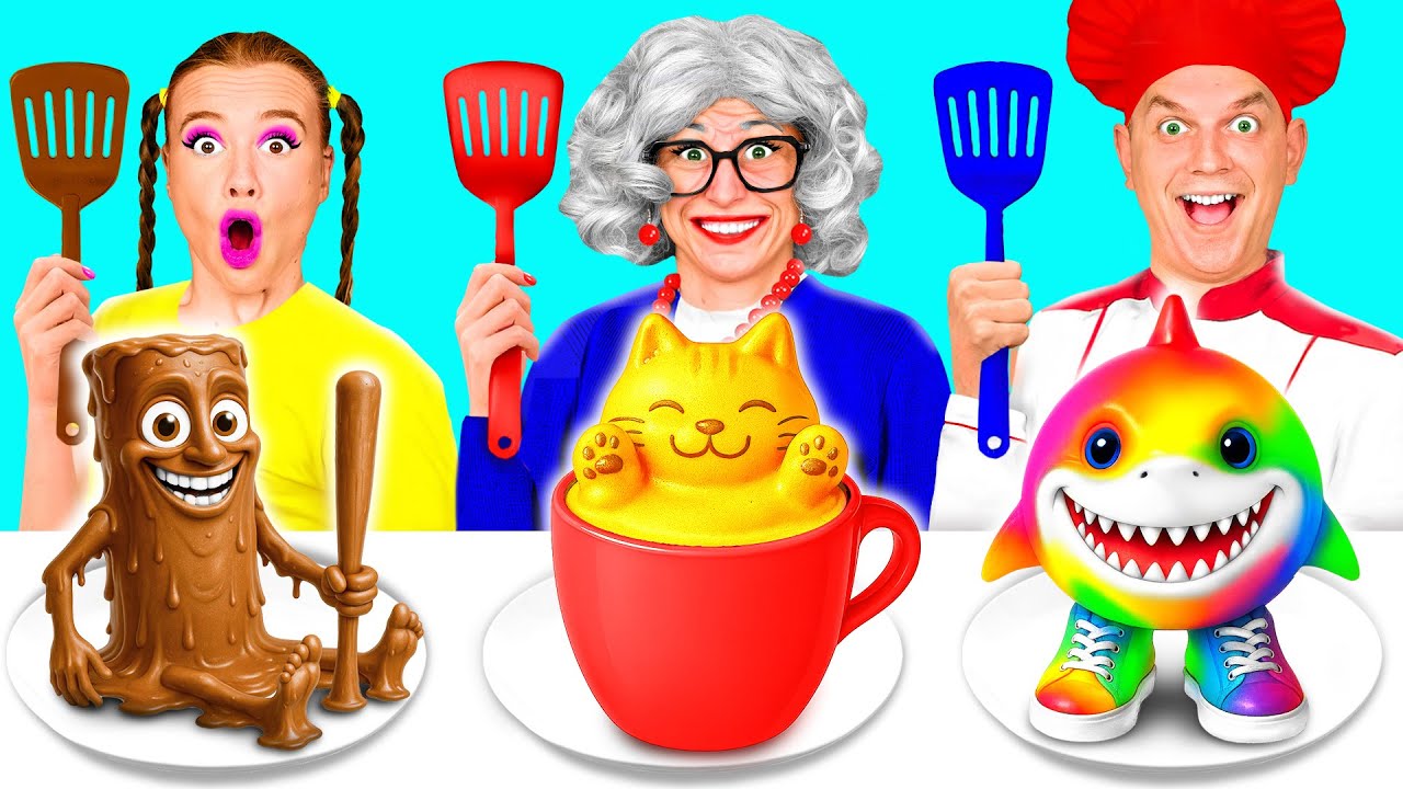 Кулинарный Челлендж: Я против Бабушки | Потрясающие Кухонные Хитрости от BaRaDa Best