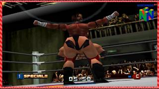 Virtual Pro Wrestling 2 Freem: Career/Summer Action Series II - 1st Match Vs. Scott Hall