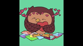 CUTE OWL COLOURING 🦉 (aesthetic background music) ✨ screenshot 5